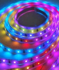 Hermetiška LED juosta 12W/m RGB