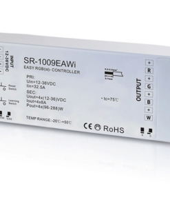 LED RGBW juostų valdiklis-RF ir WiFi imtuvas, 4-ių kanalų, SR-1009EAWi