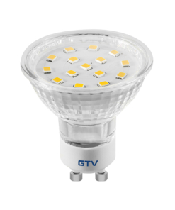 4W LED lemputė su 3 metų garantija GTV GU10